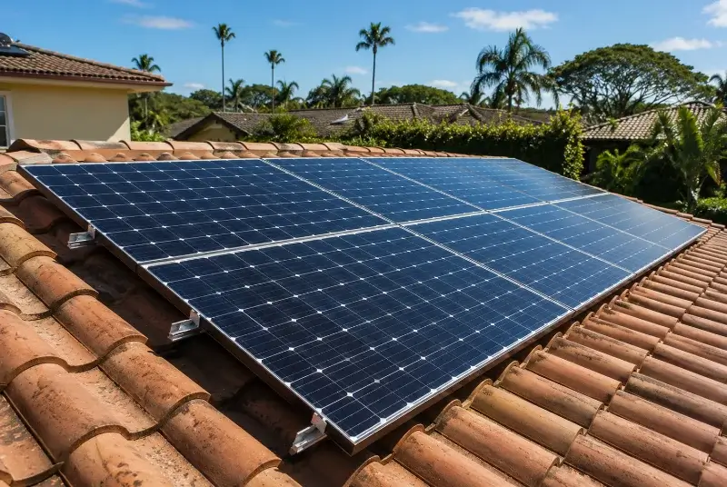 Installation de panneaux solaires à Monchecourt